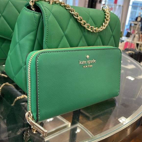 Kate Spade Staci Large Continental Wallet 
Green Bean - Picture 16 of 16
